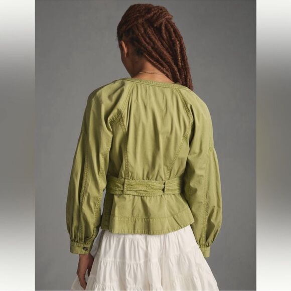 Anthropologie Belted Utility Jacket NEW Size Large - Picture 2 of 12